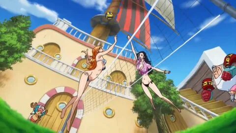 Anime Feet: One Piece: Gold: Nami and Nico Robin (Episode 0)