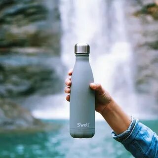 Smokey Quartz Insulated Stainless Steel Water Bottle S'well 