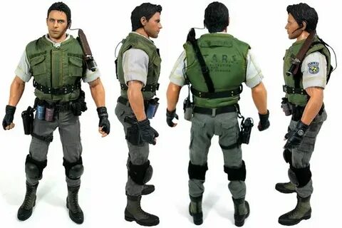 Hot Toys Resident Evil 5 Chris Redfield S.T.A.R.S. Version R