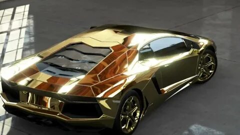 Chrome GOLD Lamborghini Aventador LP 700-4 Review Xbox One F