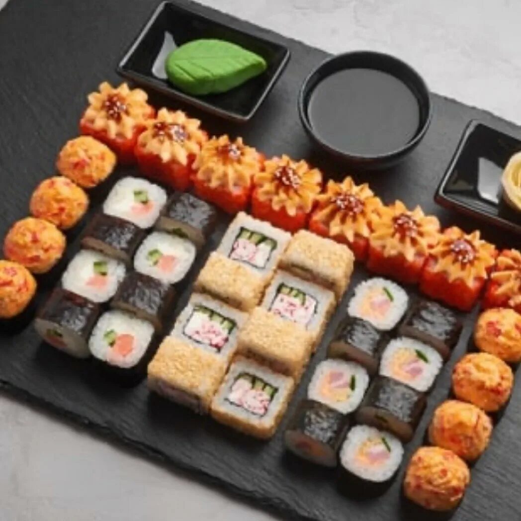 Заказать суши сет с доставкой королев фото 49