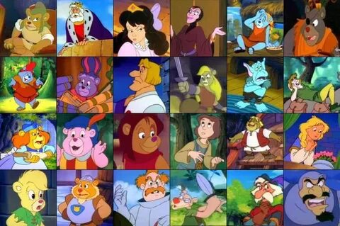 Toon Jam в Твиттере: "The many characters of #gummibears! Di