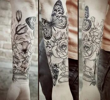 Butterfly Tattoo Sleeve Designs * Arm Tattoo Sites