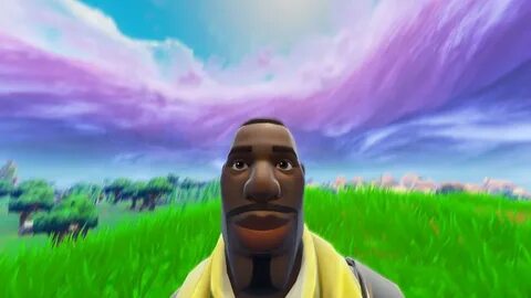 Staring Default Fortnite Guy (Original Image by Joshy) Stari