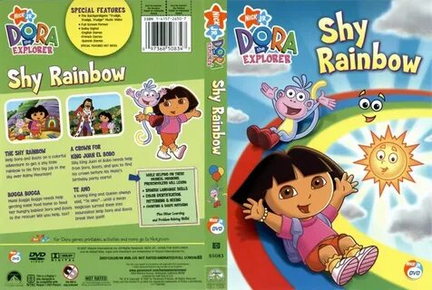 Dora the Explorer - Shy Rainbow- TV DVD Scanned Covers - 629