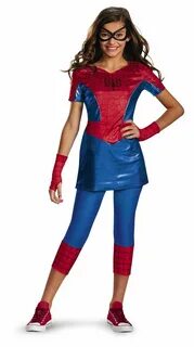 Disguise Marvel Spider-Man Spider-Girl Tween Costume, Medium