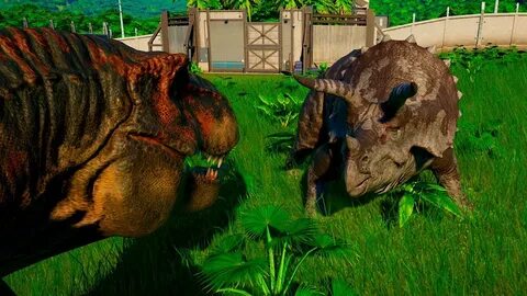 Triceratops vs T Rex,Indominus Rex,Spinosaurus,Giganotosauru