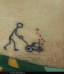 This might just tempt me to get a tattoo . . so funny! Lawn 