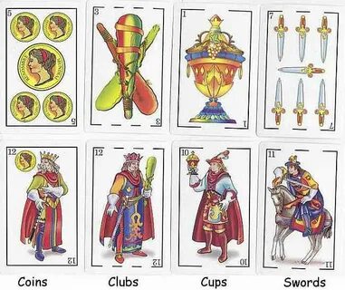 Tarot Cards clipart blank - Pencil and in color tarot cards 