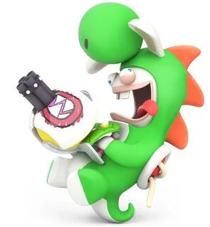 Rabbid Yoshi - Super Mario Wiki, the Mario encyclopedia