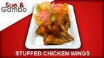 How to Make Asian Stuffed Chicken Wings - YouTube