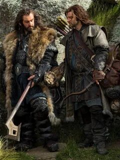 Thorin and nephew Kili fully armed The hobbit movies, The ho