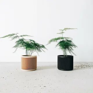 JAPAN - Set of 2 planters - MINIMUM DESIGN