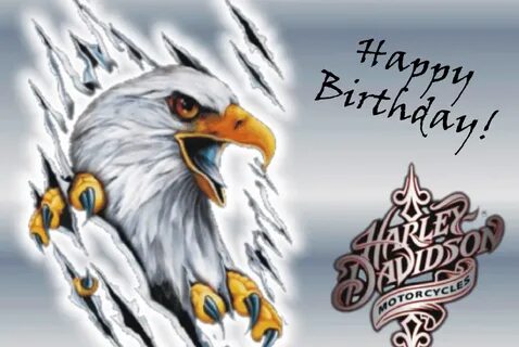 Happy Birthday! Harley Davidson Eagle Happy birthday harley 