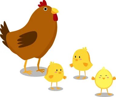 Chick and chickens clipart. Free download transparent .PNG C