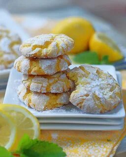 Classic Lemon Drop Crinkle Cookies - a southern discourse Cr