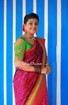 Roja Selvamani Latest New Recent HD HQ Saree Photos images S