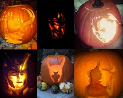 Loki pumpkin carving - This is really cool! Pumpkin carving,