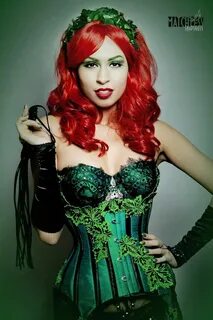 Poison Ivy style corset! Flo Foxworthy - Showgirl Costumier 