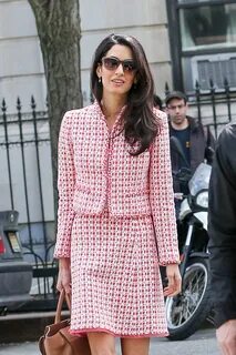 AMAL CLOONEY Out and About in New York - HawtCelebs