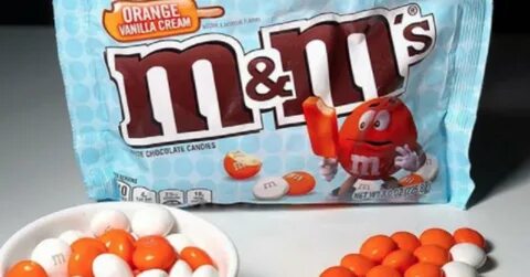 Parents в Твиттере: "Orange Vanilla Cream M&M's are official