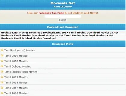 Moviesda Website 2020-Download Tamil Movies Online for Free 