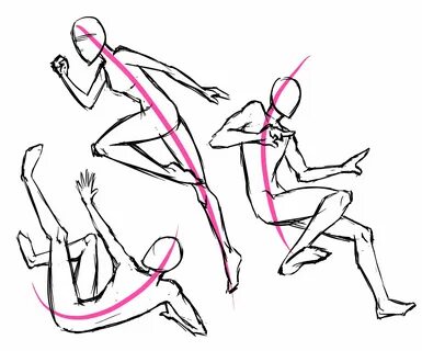 Jumping Drawing Poses