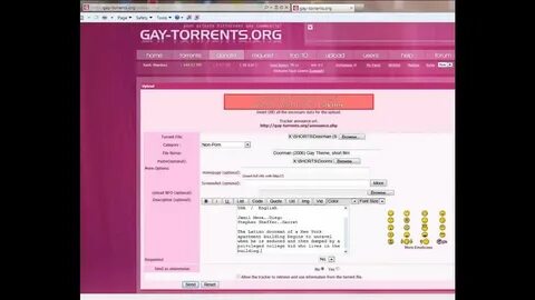 gay-torrents.org upload guide HD - YouTube