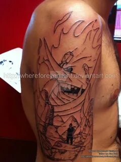Itachi no Susanoo - Tattoo - Front (1st Step) Tattoos, Anime