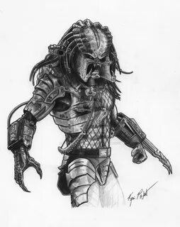 The best free Predator drawing images. Download from 293 fre