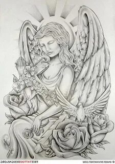 Angel Tattoos - Tattoo Art Design Guardian angel tattoo desi