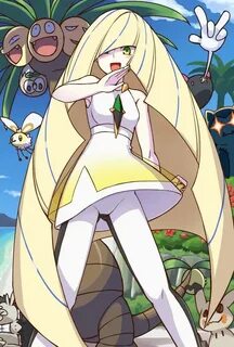 Lusamine Pokemon waifu, Pokemon moon, Pokemon art