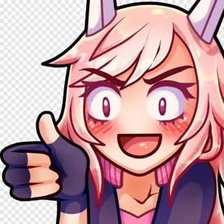 Poggers - Anime Thumbs Up Emote, Png Download - 500x500 (#29