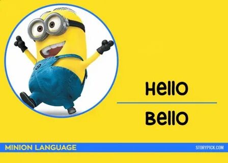 25 Minion Words Every Minion Lover Needs To Know By Heart, B