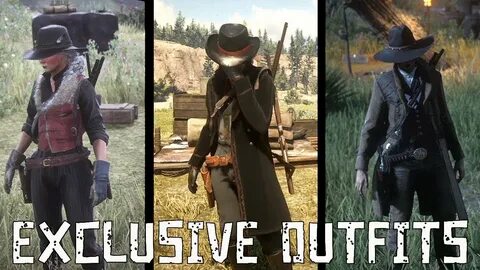 Red Dead Online - Special Exclusive Outfits For Free - YouTu
