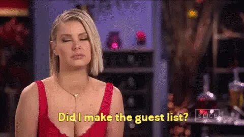 In Or Out GIF - Did I Make The Guest List Guest List Did I M