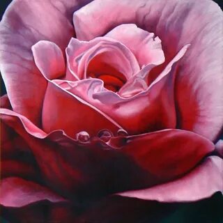 Madeleine Wood Summer Romance (HK Flower art, Rose painting,