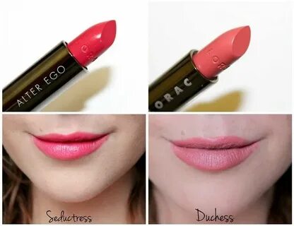 LORAC Alter Ego Lipstick "Duchess" & "Seductress" Lorac alte