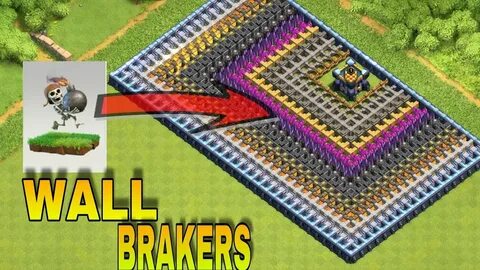 #COC# CLASHOFCLAN# WALL MAX LEVEL WALL BREAKERS VS ALL LEVEL