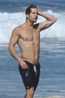 Ryan Kwanten Shirtless on the Beach in LA Pictures POPSUGAR 