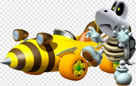 Bones - Honey Queen Bee Mario Kart, HD Png Download - 604x38