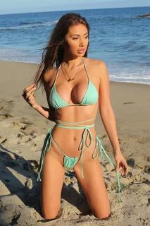 Francesca Farago in a Bikini - Beach in Malibu 07/17/2020 * 