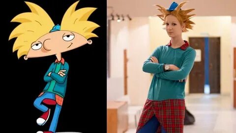 Hey Arnold! Characters in Real Life - YouTube