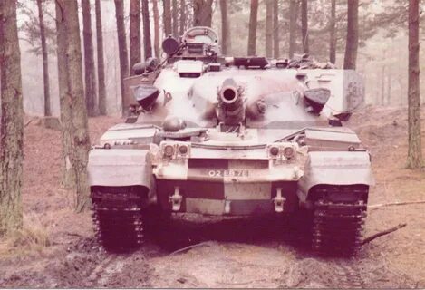 FV4201 Chieftain in the camouflage of the Berlin brigade, 19