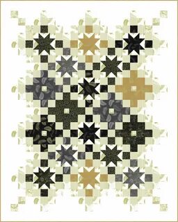 FREE PATTERN: Shimmering Constellations Mystery quilt patter