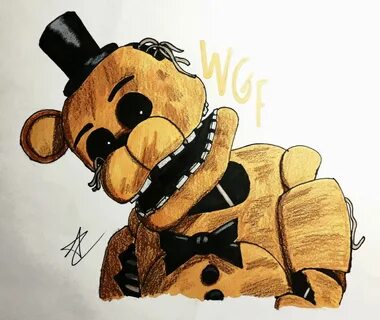 Withered Golden Freddy Enforma video Dibujos bonitos, Fnaf d