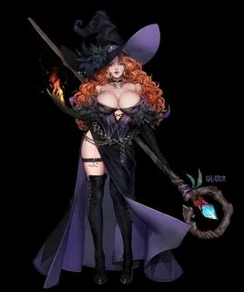 ArtStation - Witch three sisters, MA HO C Дизайн персонажей,