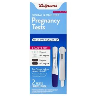 Walgreens Digital & Analog Pregnancy Test Walgreens