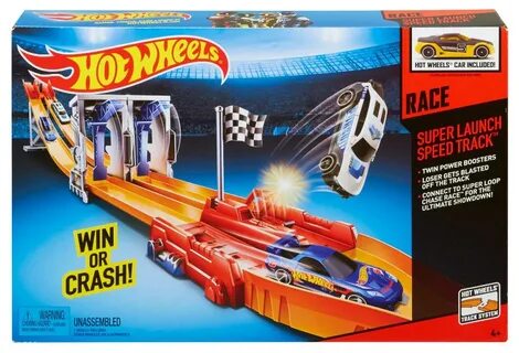 Hot Wheels Super Launch Speed Track Playset Играландия - инт