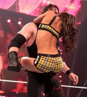 from FanPop added by LostPB - yet another AJ lip lock Aj lee